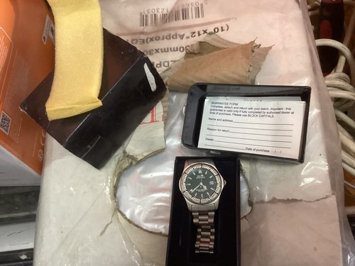 Avia mariner watch rare green - mariner,