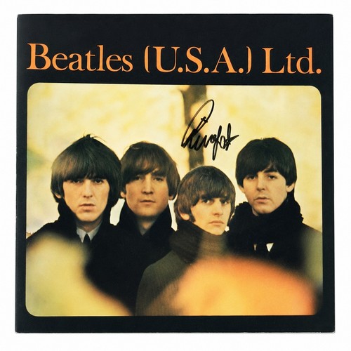 Ringo starr signed auto - signed,
