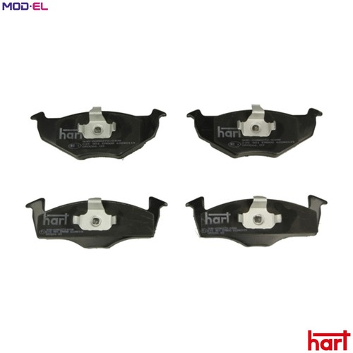 Brake pad set - set, disc