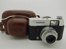 Voigtlander Vito C - 35mm Rangefinder Film Camera with Lanthar 2,8/50 - UNTESTED