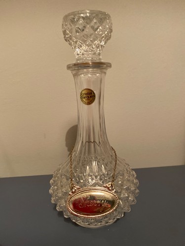 Decanter french lead - decanter, crystal