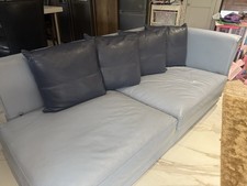 Oversize 4 Person Blue Leather