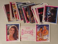 Gladiators TV Show Merlin stickers 1994 Pink Back - Choose from list