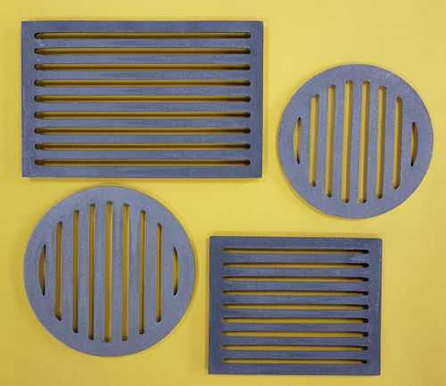 Cast iron grate round - grid, all