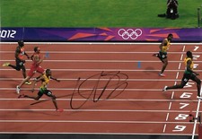usain bolt CROSSES FINISHING
