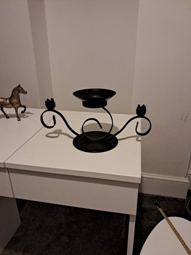 Wrought iron pillar and - wrought,