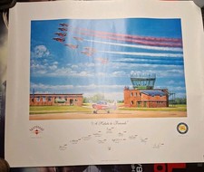 Raf red arrows - raf, print