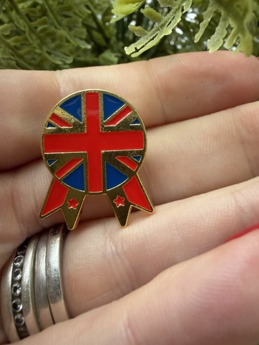 Union jack flag lapel - union,