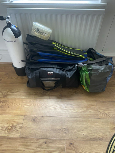 Mixed brands scuba gear lot - gear,