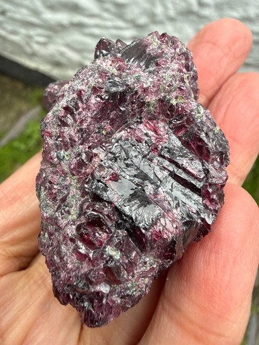Garnet crystal raw rough - garnet,