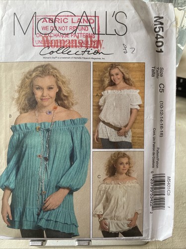 Mccalls sewing patterns m5401 - mccalls,