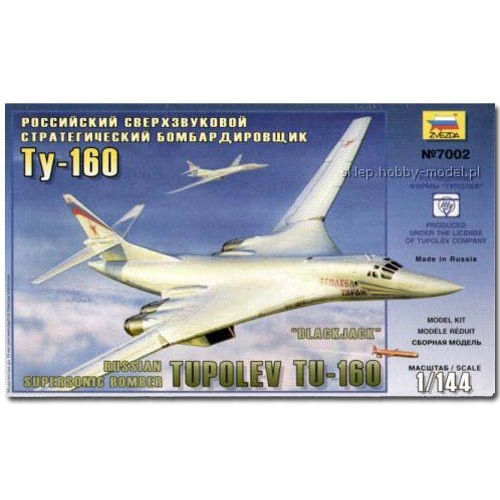 Zvezda 7002 tupolev tu160 - zvezda,