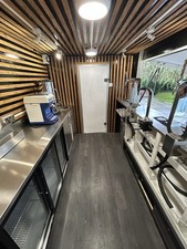 Mobile Bar Unit or Catering Unit Blue