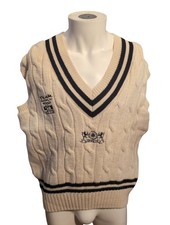 Cricket Jumper Vest Cable Knit