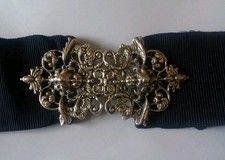 Vintage Cherub Silver Nurse Buckle Nurse Graduation