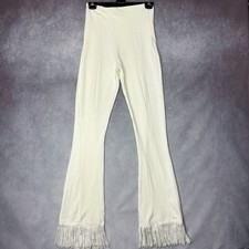 Zara Cream Flared Trousers