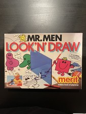 Mr Men Look 'N' Draw 1983 Merit Toys