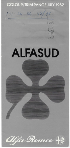 Alfa romeo alfasud - alfa,