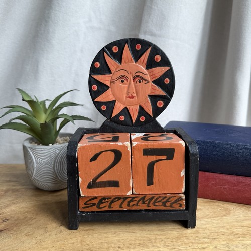 Vintage wooden celestial - wooden,