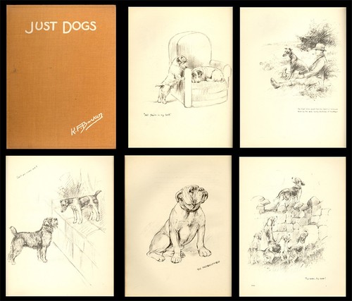 Just dogs art book barker - dogs, f