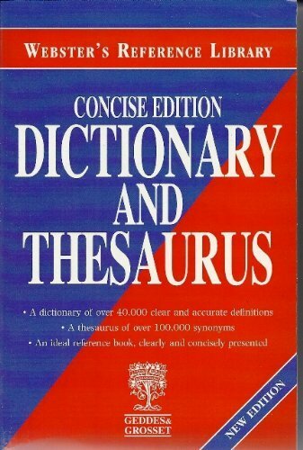 Websters dictionary and - websters,