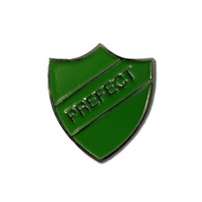 Green School Prefect Enamel