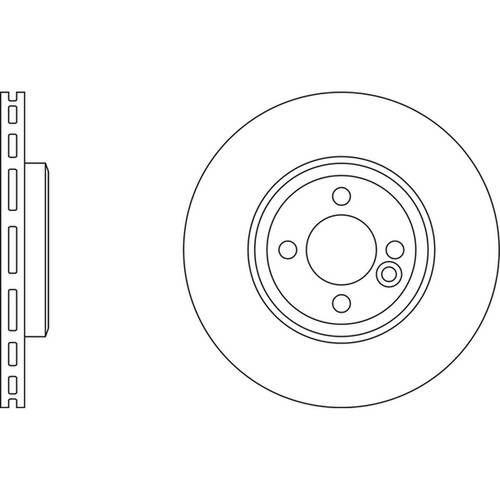 Brake discs vented for mini - discs,
