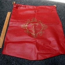 Harrods 2015 Christmas Teddy Bear Drawstring Bag for Benedict - BAG ONLY