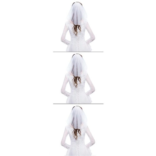 Tulle wedding dress veils - tulle,