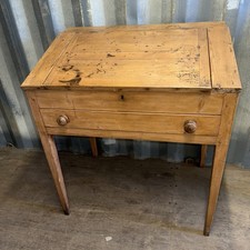 Antique Pine Clerk's Desk