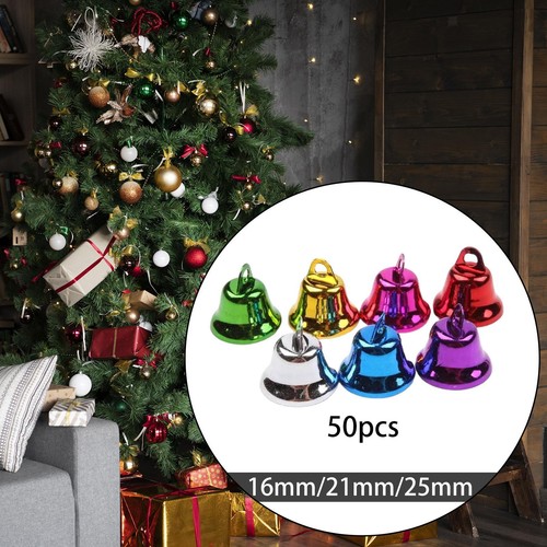 50x craft bells christmas - bells,