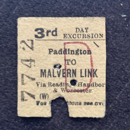 Half railway ticket - ticket,,