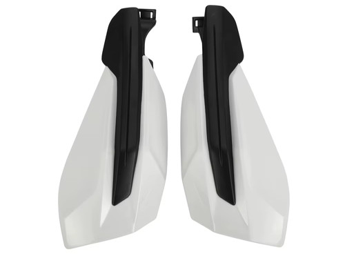 Ktm white handguards - white,