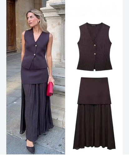 Zara new woman high - woman, high-waist