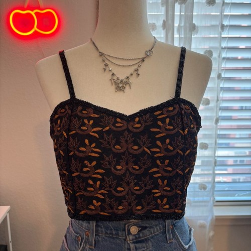 Vintage 1980s black - 1980s, gold