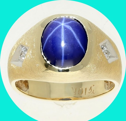 Mens vintage diamond - mens, lab