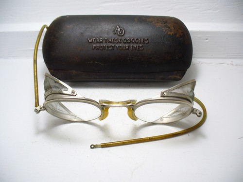 1111 vintage safety glasses - safety, ao