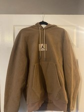 Mens Air Jordan IV Men Prestige Flight Heritage Fleece Hoodie Brown size M