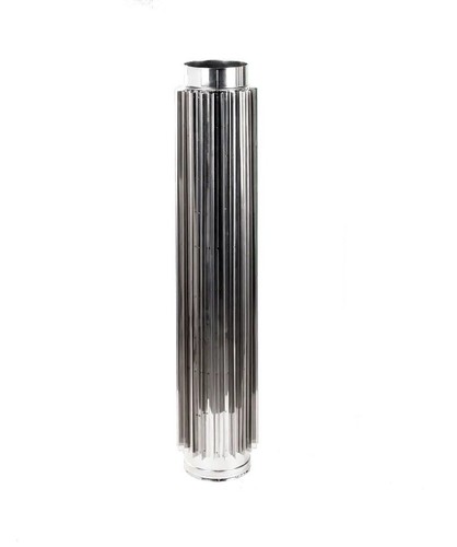 Stove heat recovery finned - heat,