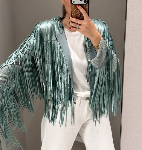 Zara collection fringed - collection,