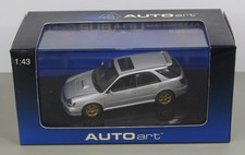 1:43 AUTOART 58632 SUBARU NEW AGE IMPREZA WRX STI WAGON SILVER