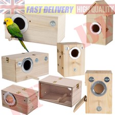 Nesting house wooden bird - wooden,