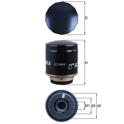 Oil filter for scirocco 137 - oil,