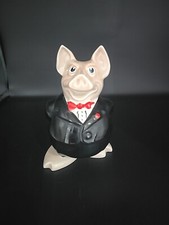 SIR NATHANIEL WADE NATWEST PIG   PIGGY BANK COLLECTABLE POTTERY CERAMIC 1980s