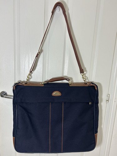 Samsonite navy blue brown - samsonite,