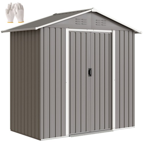 Outsunny 5x3 5ft metal - outsunny, 6.5x3.5ft