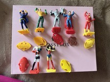 Kinder Egg Surprise Justice League Toy Figures Bundle, One Missing