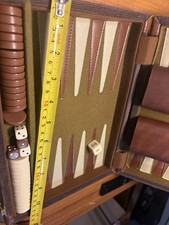 Vintage Backgammon Travel Set