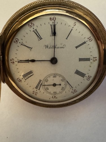 Waltham full hunter - full, warranted