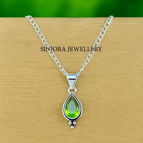 Peridot gemstone 925 sterling - peridot,